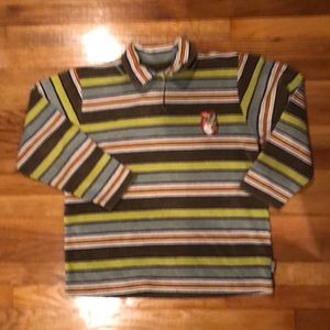 Oilily Boy Terry Striped Polo